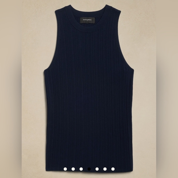 Banana Republic ribbed tank - Picture 2 of 3